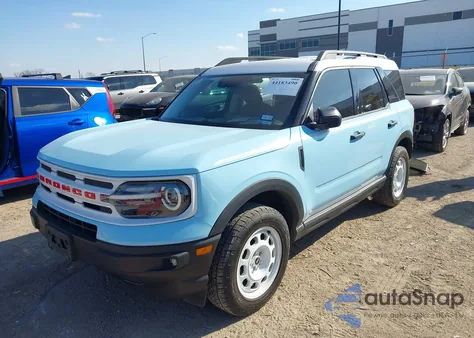 2023 Ford Bronco Sport Heritage z USA, uszkodzony, nr VIN 3FMCR9G67PRE19390